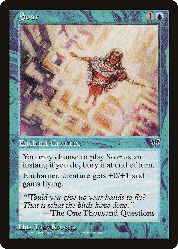 Soar (MIR-093) [Mirage] MTG Single Wizards of the Coast
