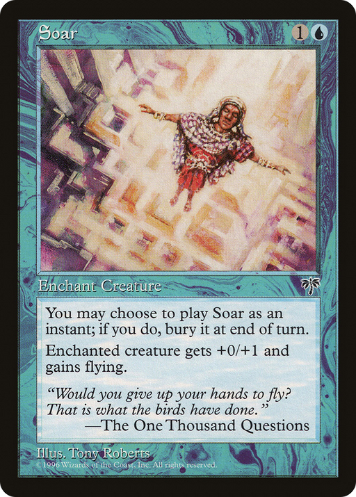 Soar (MIR-093) [Mirage] MTG Single Wizards of the Coast