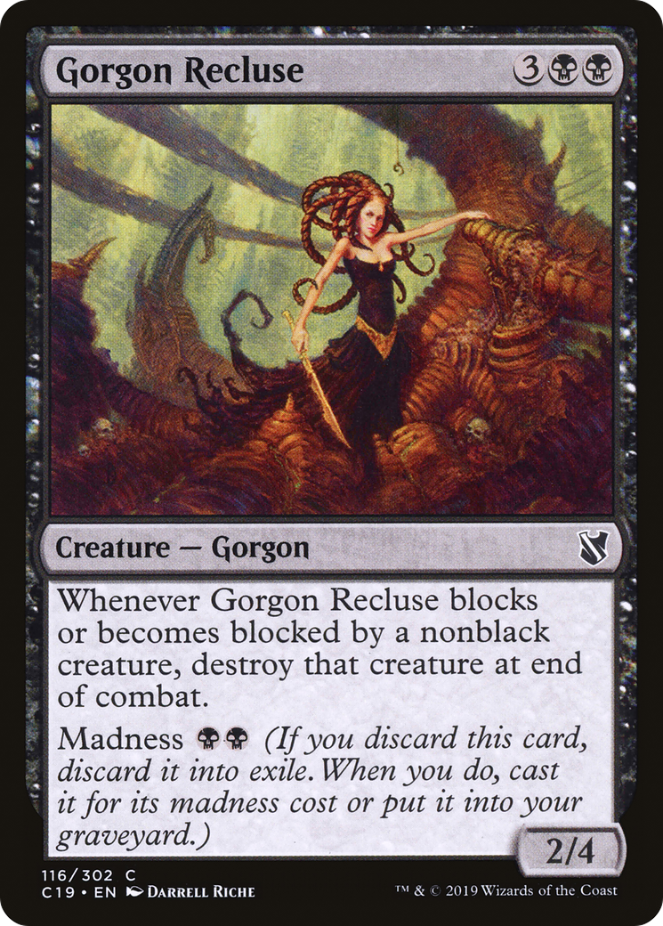 Gorgon Recluse (C19-116) [Commander 2019] MTG Single Wizards of the Coast
