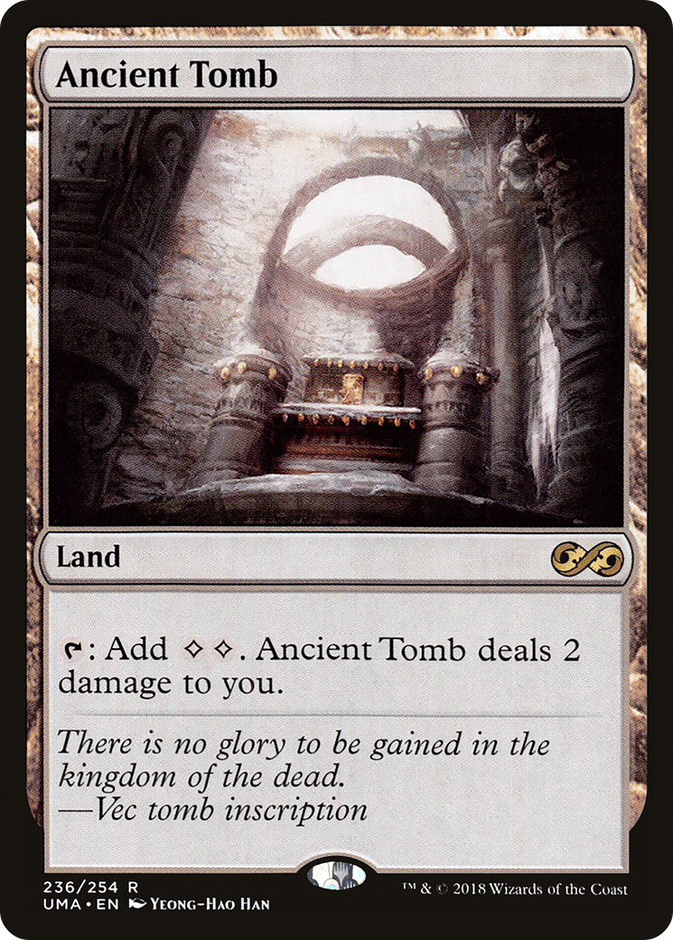 Ancient Tomb (UMA-236) [Ultimate Masters] MTG Single Wizards of the Coast