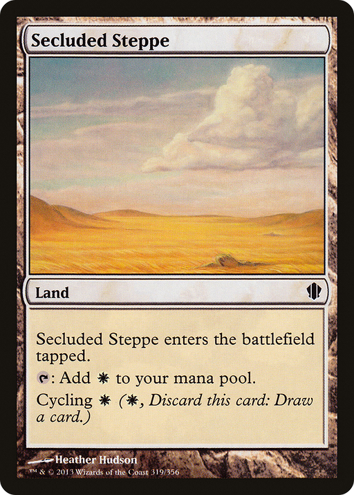 Secluded Steppe (C13-319) [Commander 2013] MTG Single Wizards of the Coast