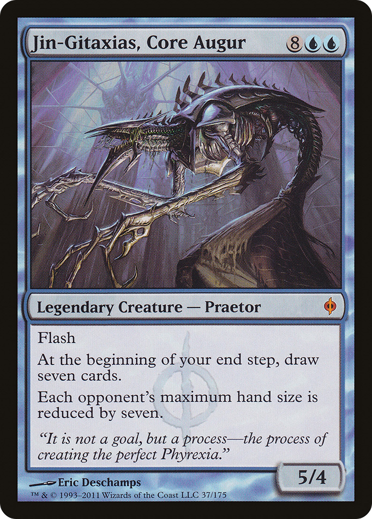 Jin-Gitaxias, Core Augur (NPH-037) [New Phyrexia] MTG Single Wizards of the Coast