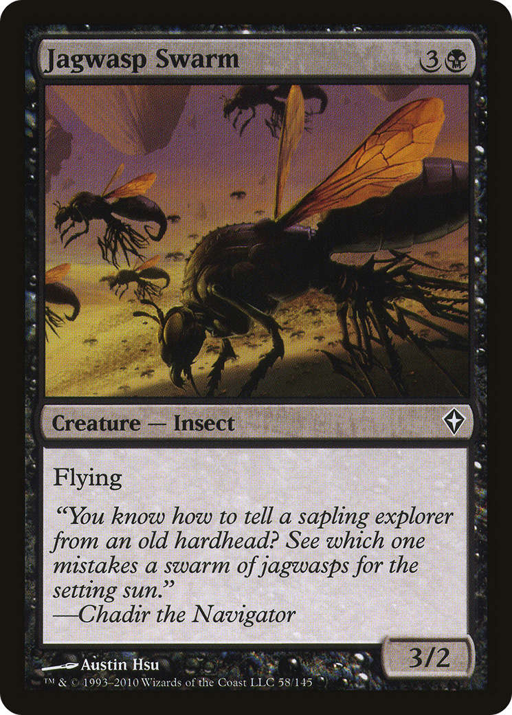 Jagwasp Swarm (WWK-058) [Worldwake] MTG Single Wizards of the Coast