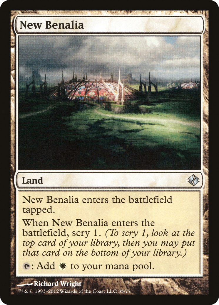 New Benalia (DDI-035) [Misc] Duel Decks: Venser vs. Koth MTG Single Wizards of the Coast