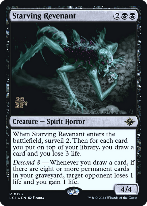 Starving Revenant (PRE-123) [The Lost Caverns of Ixalan Promos] Foil MTG Single Wizards of the Coast