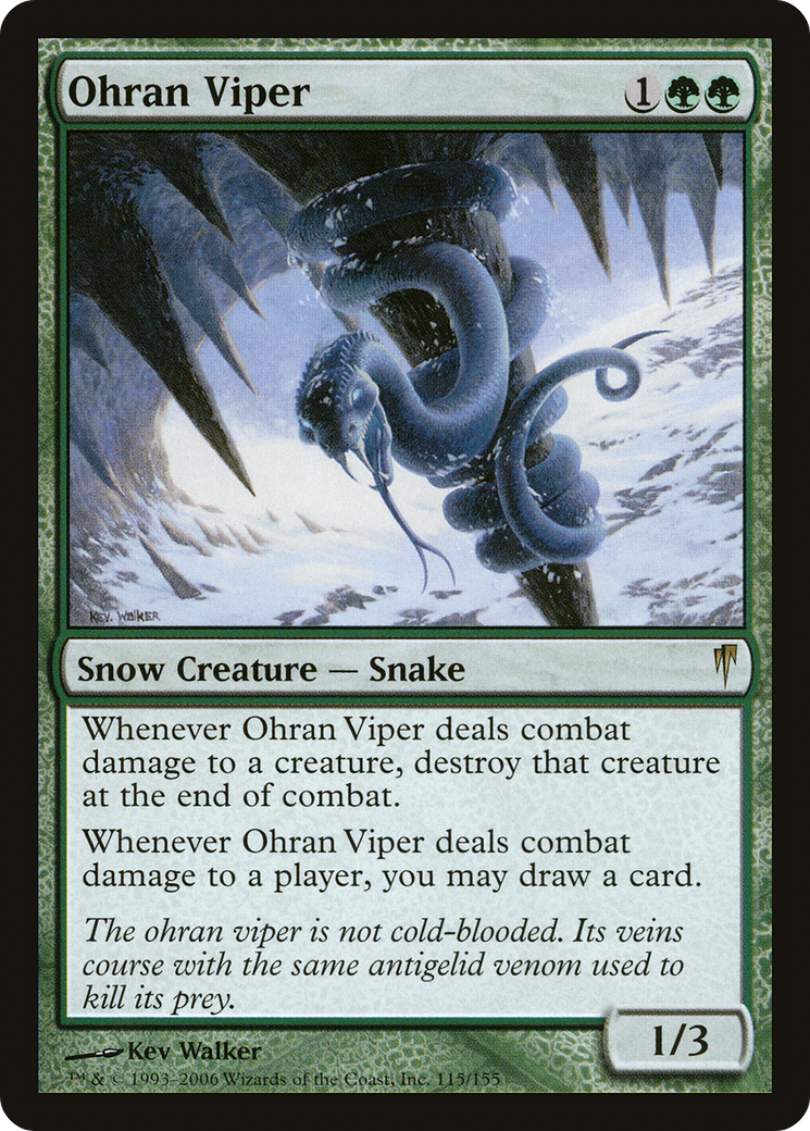 Ohran Viper (CSP-115) [Coldsnap] MTG Single Wizards of the Coast