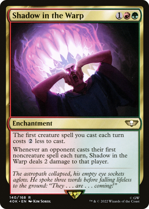 Shadow in the Warp (40K-140) [Warhammer 40,000 Commander] MTG Single Wizards of the Coast