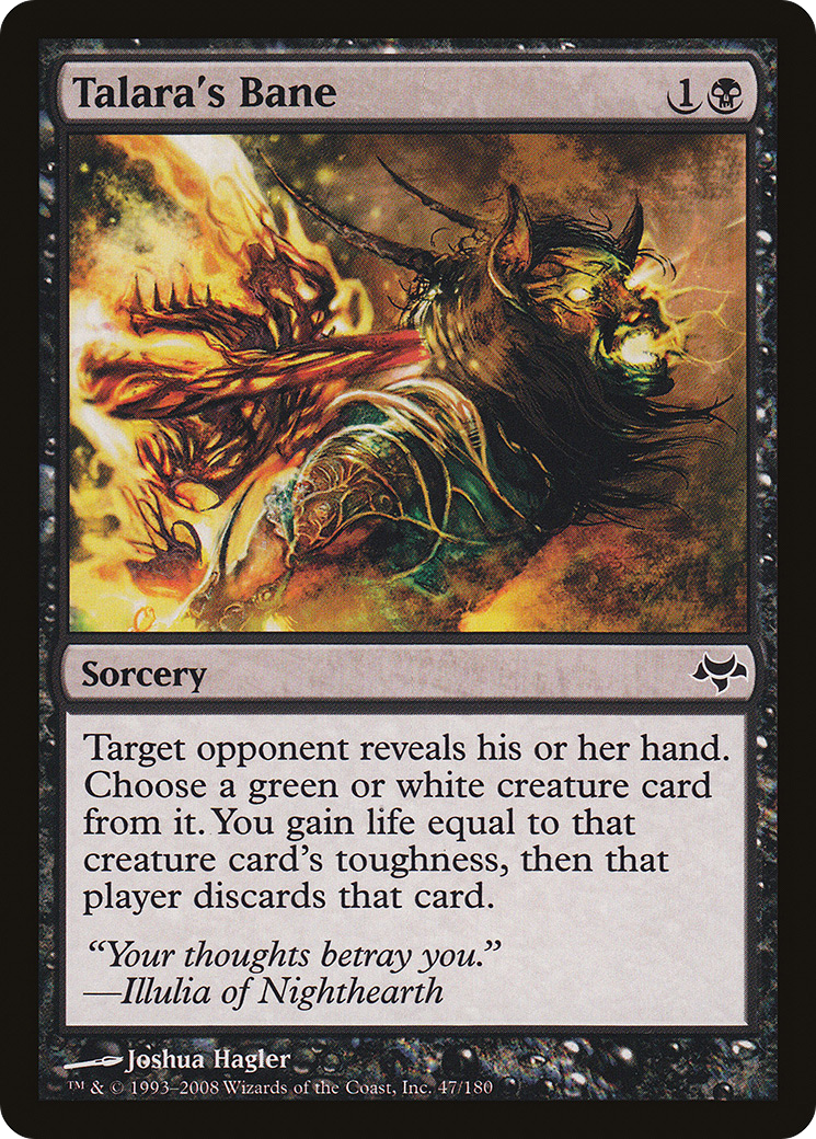 Talara's Bane (EVE-047) [Eventide] MTG Single Wizards of the Coast
