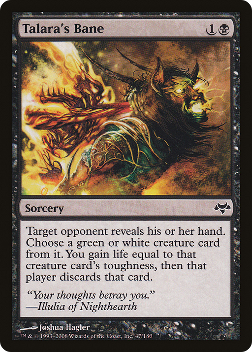 Talara's Bane (EVE-047) [Eventide] MTG Single Wizards of the Coast