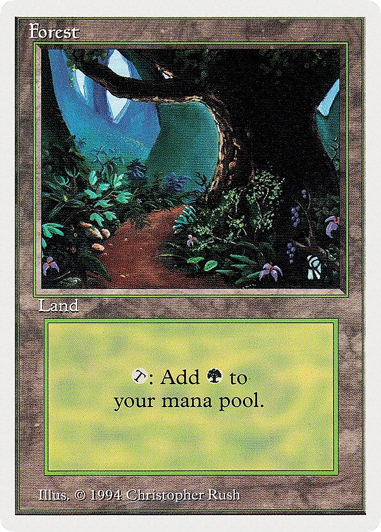 Forest (SUM-305) [Misc] Summer Magic / Edgar MTG Single Wizards of the Coast