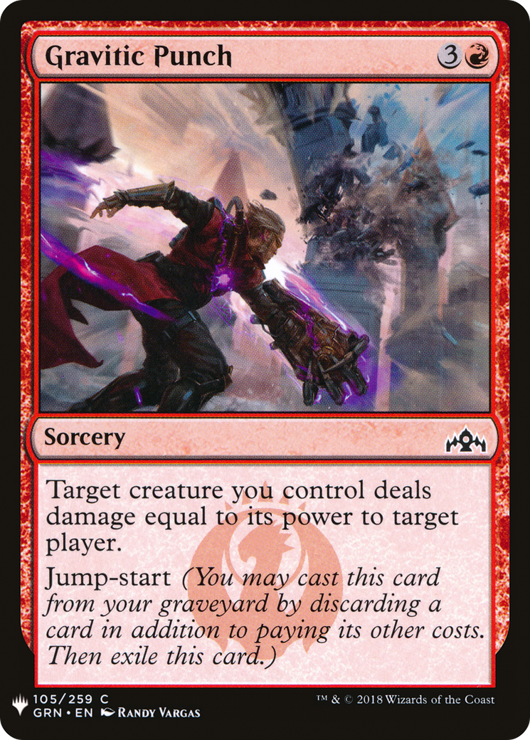 Gravitic Punch (LIST-105) [Mystery Booster] The List MTG Single Wizards of the Coast