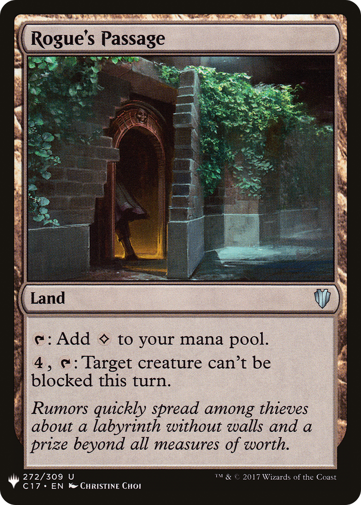 Rogue's Passage (C17) (LIST-272) [Mystery Booster] The List MTG Single Wizards of the Coast