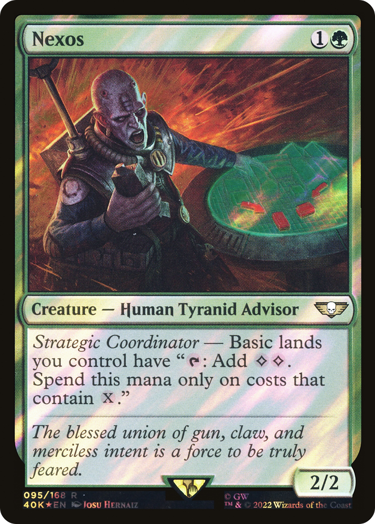 Nexos (40K-95★) [Warhammer 40,000 Commander] Foil MTG Single Wizards of the Coast