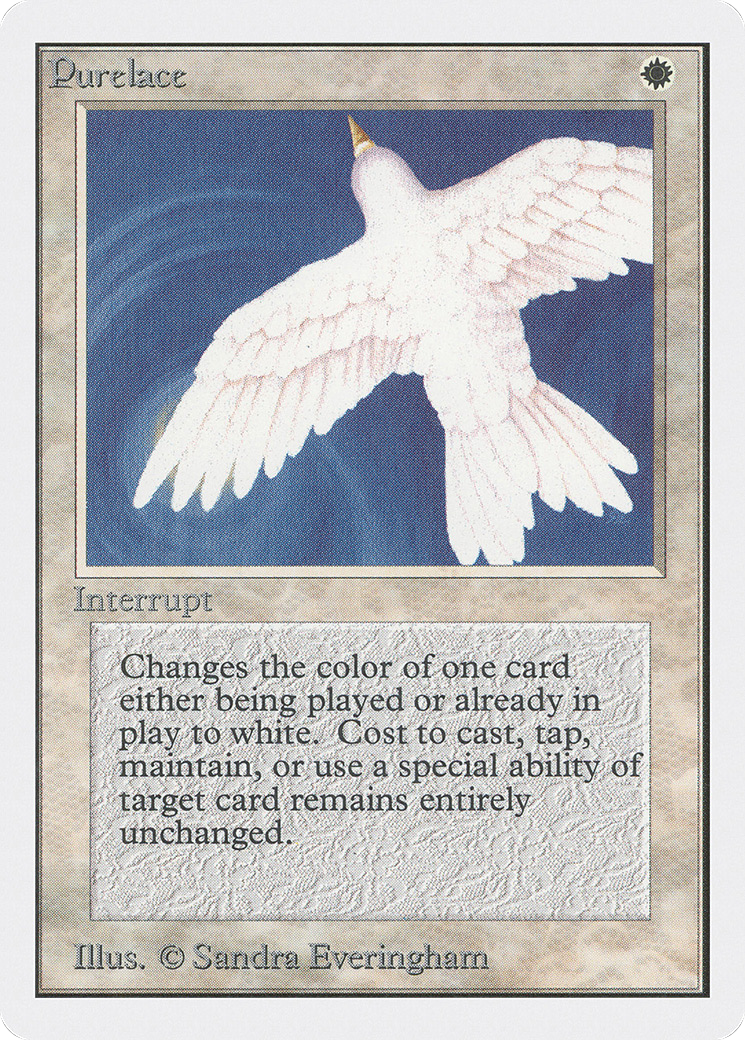 Purelace (2ED-033) [Oldschool] Unlimited Edition MTG Single Wizards of the Coast