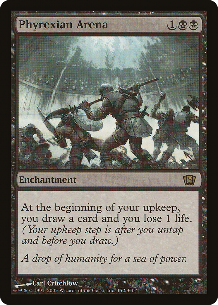 Phyrexian Arena (8ED-152) [8th Edition] Foil MTG Single Wizards of the Coast