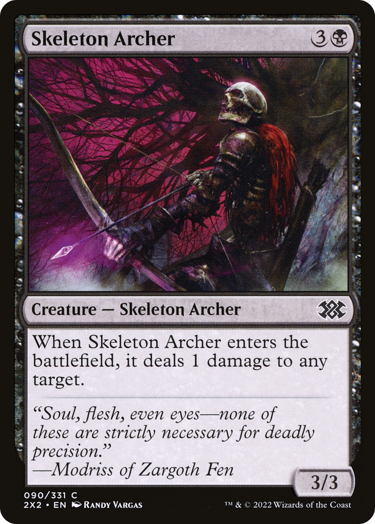 Skeleton Archer (2X2-090) [Double Masters 2022] MTG Single Wizards of the Coast