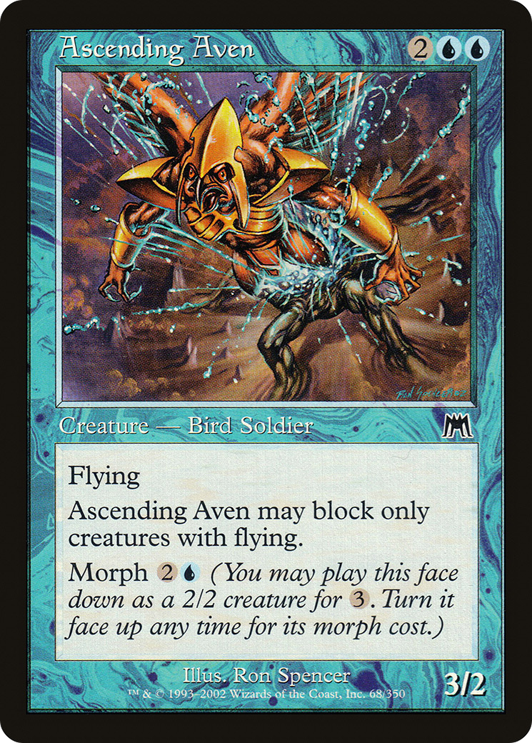 Ascending Aven (ONS-068) [Onslaught] MTG Single Wizards of the Coast