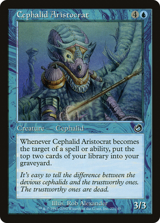 Cephalid Aristocrat (TOR-027) [Torment] MTG Single Wizards of the Coast