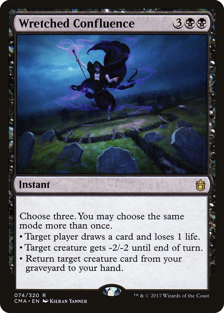 Wretched Confluence (CMA-074) [Commander Anthology] MTG Single Wizards of the Coast