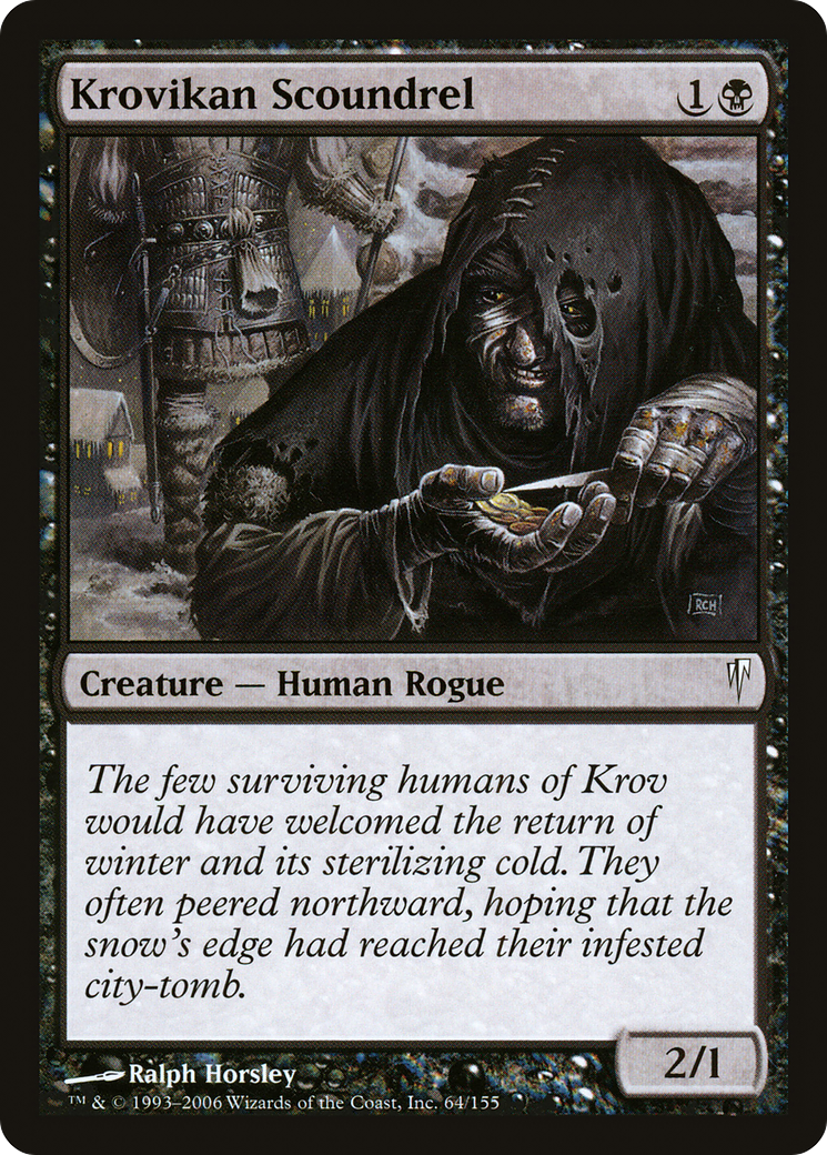 Krovikan Scoundrel (CSP-064) [Coldsnap] MTG Single Wizards of the Coast