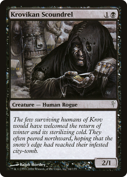 Krovikan Scoundrel (CSP-064) [Coldsnap] MTG Single Wizards of the Coast