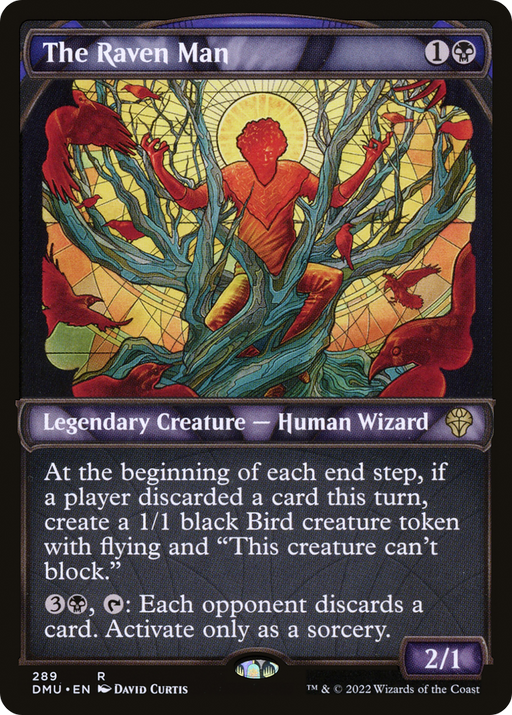 The Raven Man (DMU-289) [Dominaria United] (Showcase) MTG Single Wizards of the Coast