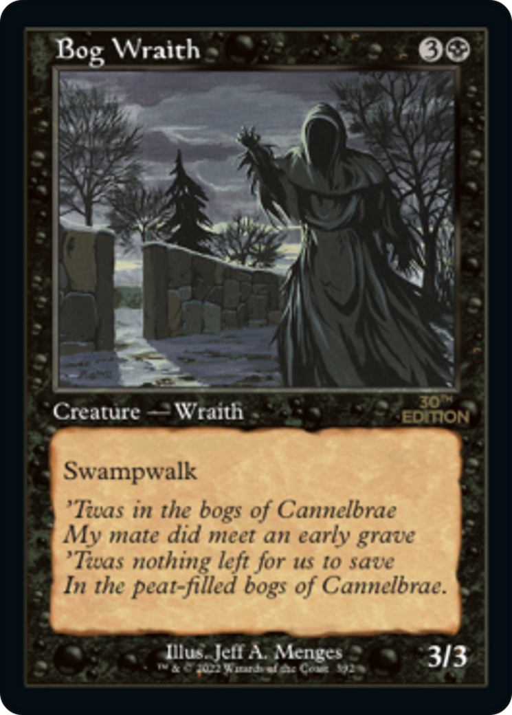 Bog Wraith (30A-392) [30th Anniversary Edition] MTG Single Wizards of the Coast
