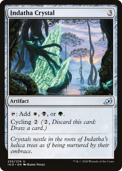 Indatha Crystal (IKO-235) [Ikoria: Lair of Behemoths] MTG Single Wizards of the Coast