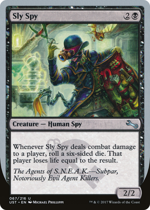 Sly Spy (F) (UST-067) [Unstable] MTG Single Wizards of the Coast