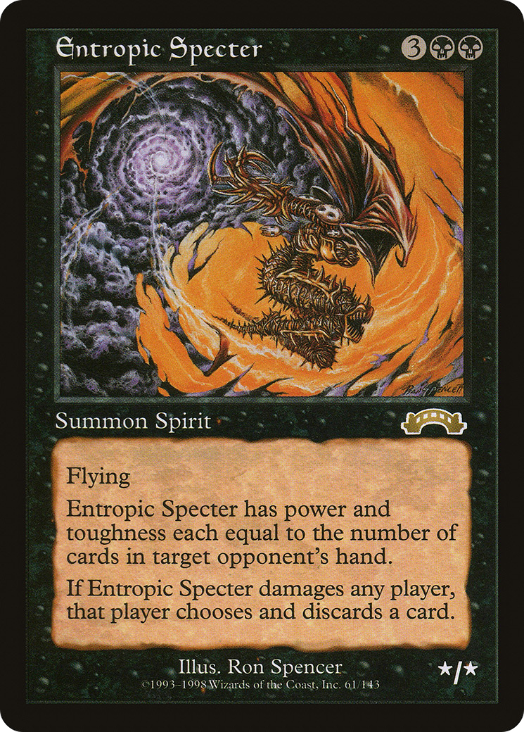 Entropic Specter (EXO-061) [Exodus] MTG Single Wizards of the Coast