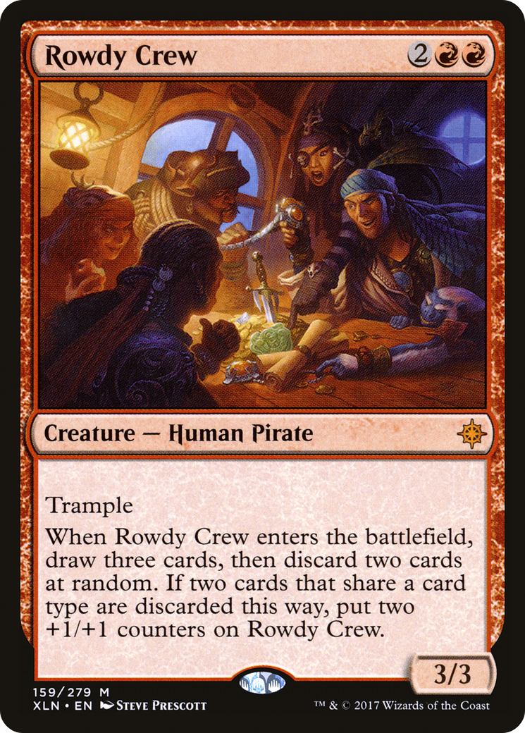 Rowdy Crew (XLN-159) [Ixalan] MTG Single Wizards of the Coast