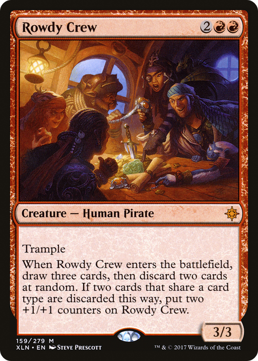 Rowdy Crew (XLN-159) [Ixalan] MTG Single Wizards of the Coast