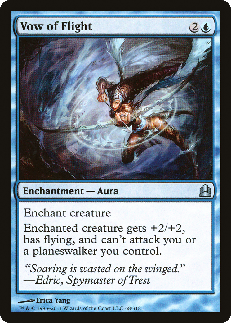 Vow of Flight (CMD-068) [Commander 2011] MTG Single Wizards of the Coast