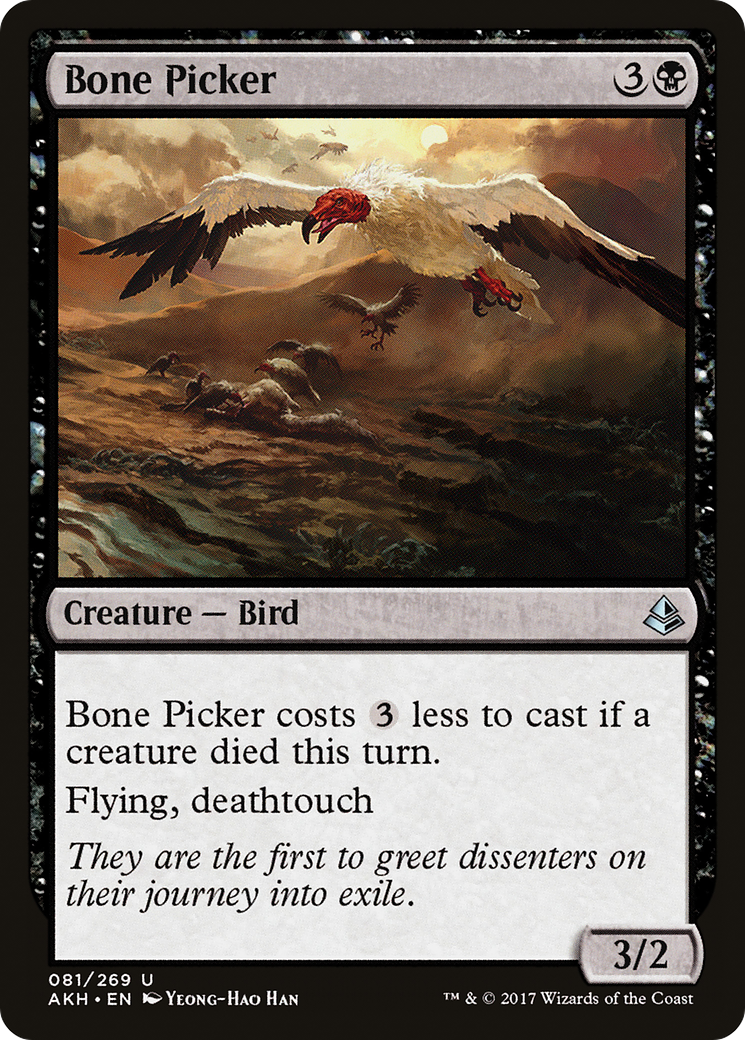 Bone Picker (AKH-081) [Amonkhet] Foil MTG Single Wizards of the Coast