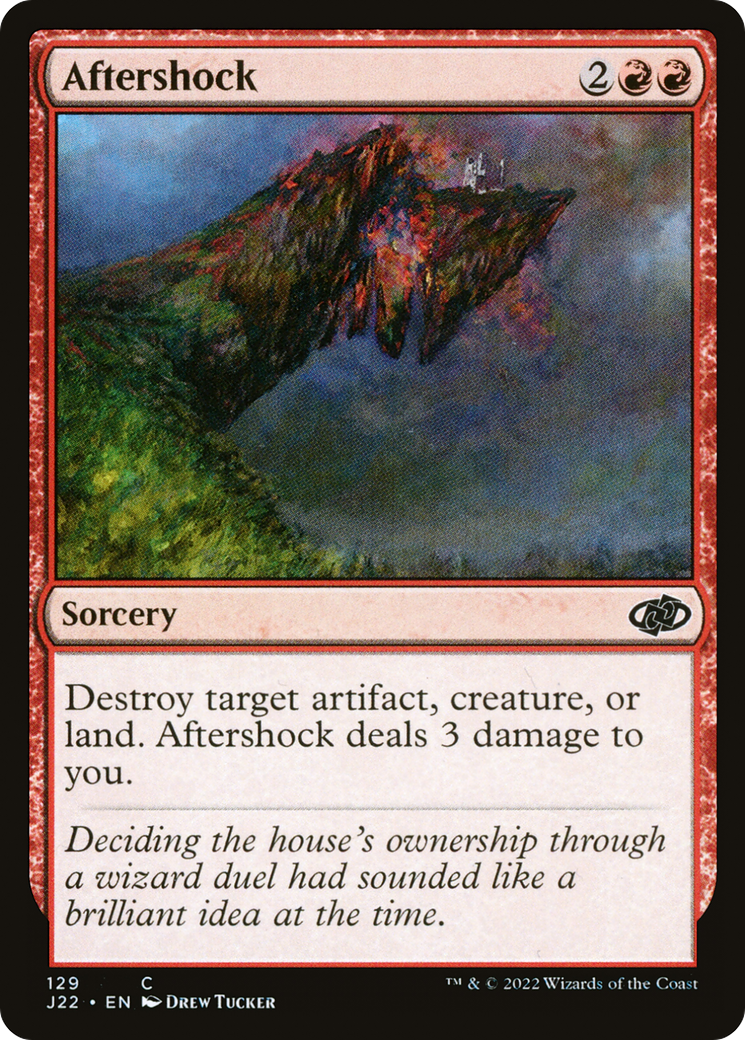 Aftershock (J22-129) [Jumpstart 2022] MTG Single Wizards of the Coast