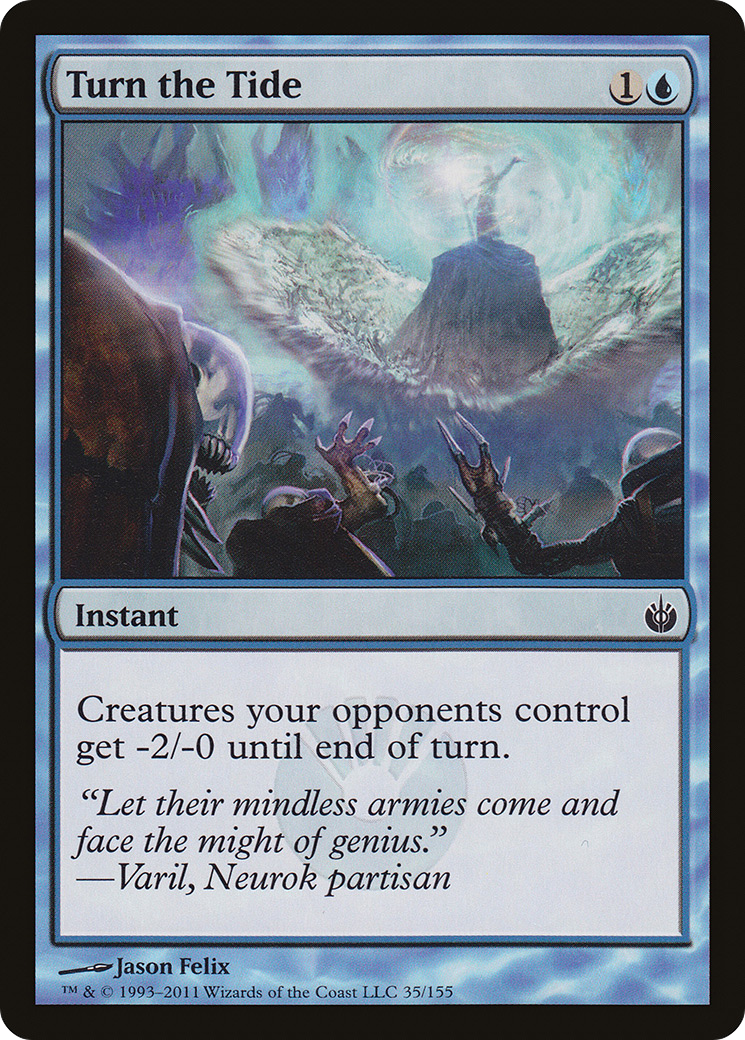 Turn the Tide (MBS-035) [Mirrodin Besieged] MTG Single Wizards of the Coast