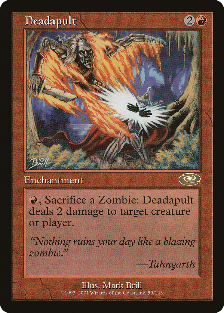 Deadapult (PLS-059) [Planeshift] Foil MTG Single Wizards of the Coast