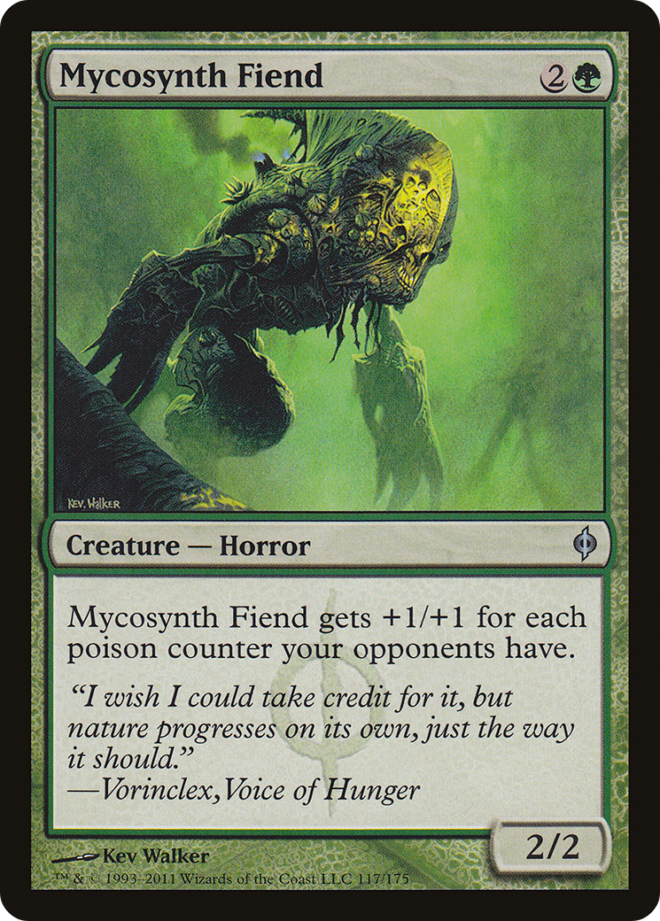 Mycosynth Fiend (NPH-117) [New Phyrexia] Foil MTG Single Wizards of the Coast