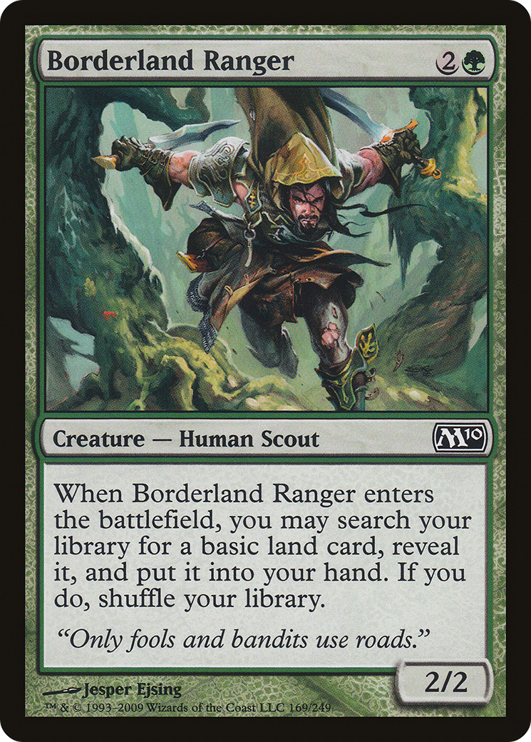 Borderland Ranger (M10-169) [Magic 2010] Foil MTG Single Wizards of the Coast