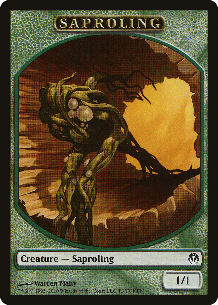 Saproling Token (DDE-0T3) [Misc] Duel Decks: Phyrexia vs. the Coalition Tokens MTG Single Wizards of the Coast