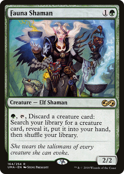 Fauna Shaman (UMA-164) [Ultimate Masters] Foil MTG Single Wizards of the Coast