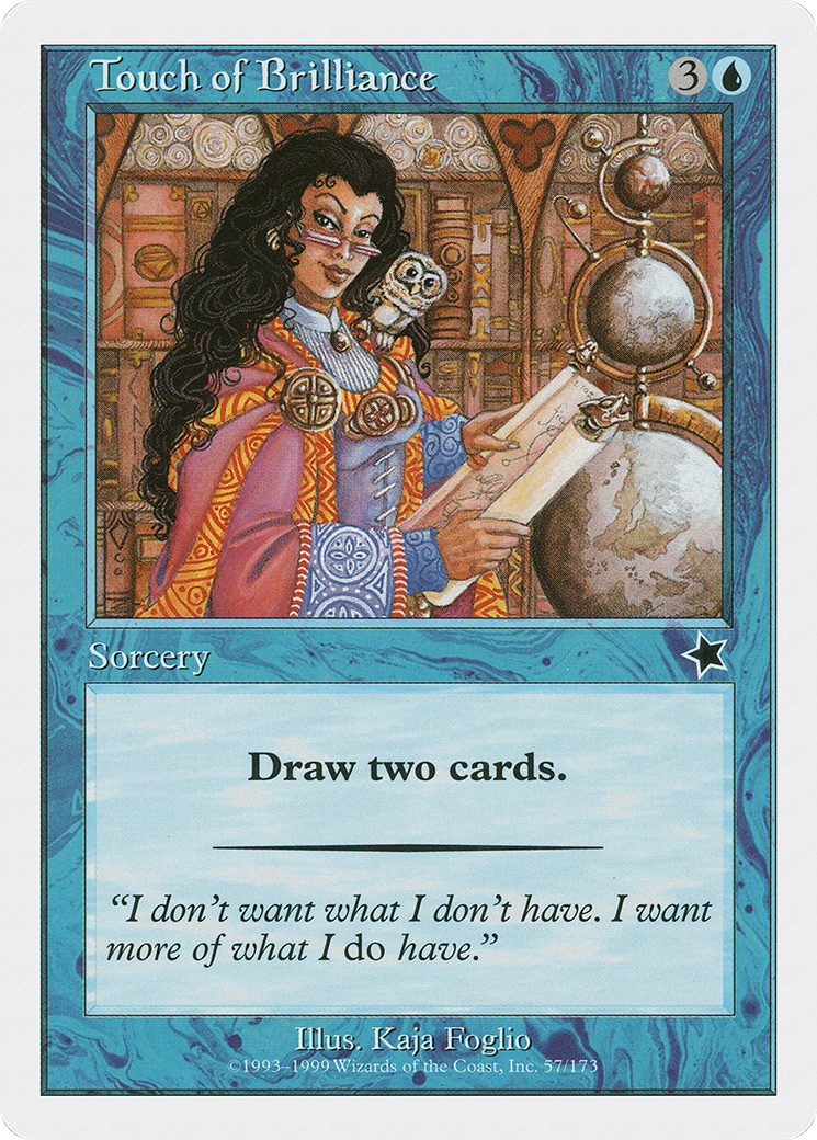 Touch of Brilliance (S99-057) [Misc] Starter 1999 MTG Single Wizards of the Coast