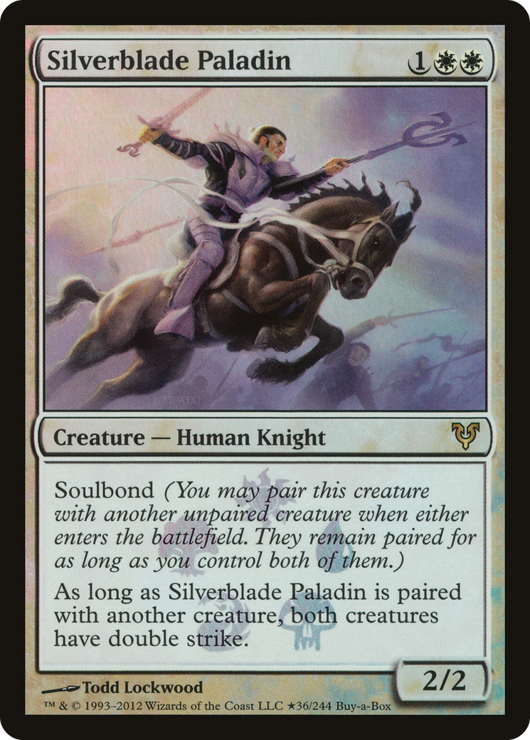 Silverblade Paladin (BABP-036) [Avacyn Restored Promos] Foil MTG Single Wizards of the Coast