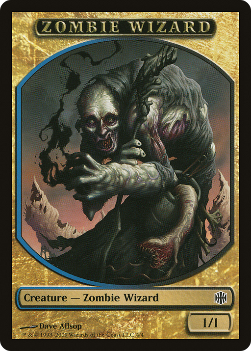 Zombie Wizard Token (ARB-) [Tokens] Alara Reborn Tokens MTG Single Wizards of the Coast