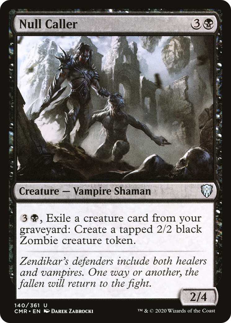 Null Caller (CMR-140) [Commander Legends] Foil MTG Single Wizards of the Coast