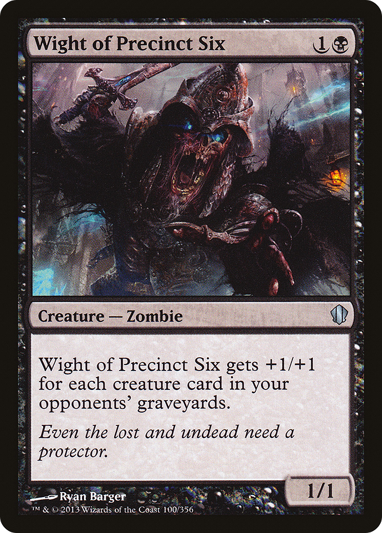 Wight of Precinct Six (C13-100) [Commander 2013] MTG Single Wizards of the Coast