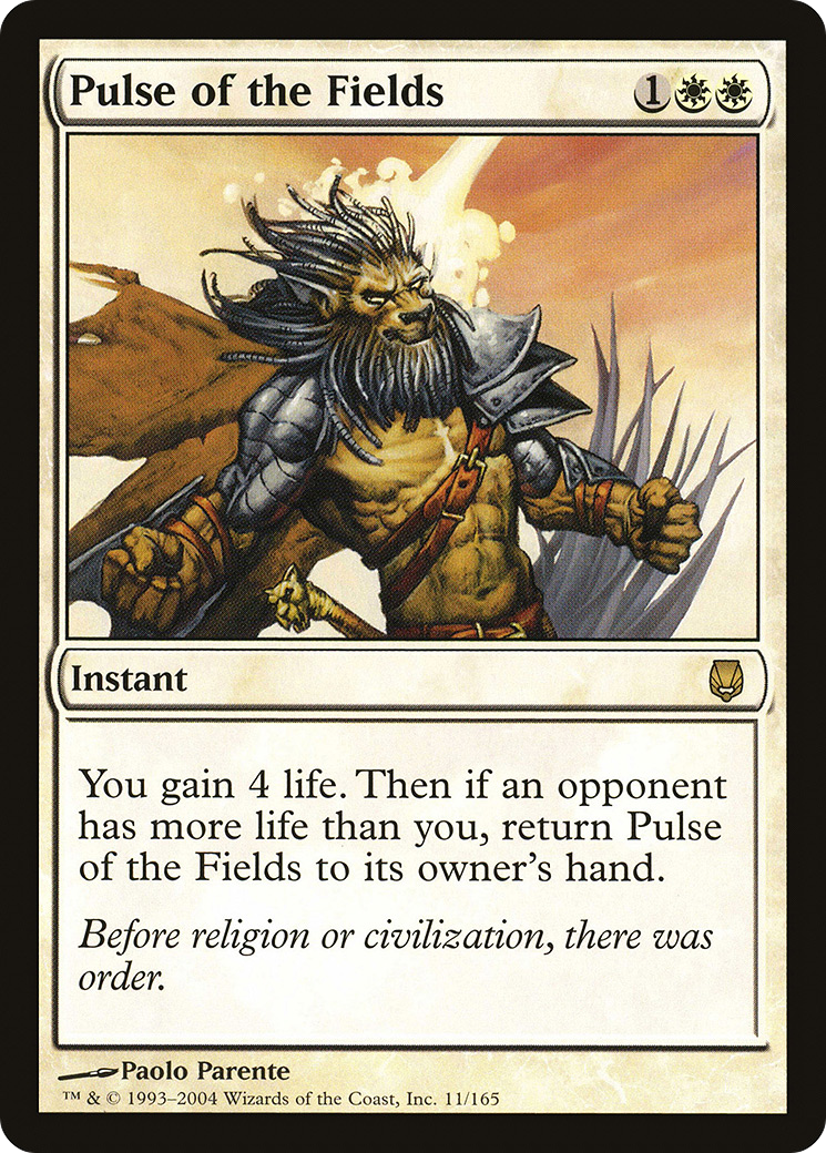 Pulse of the Fields (DST-011) [Darksteel] MTG Single Wizards of the Coast