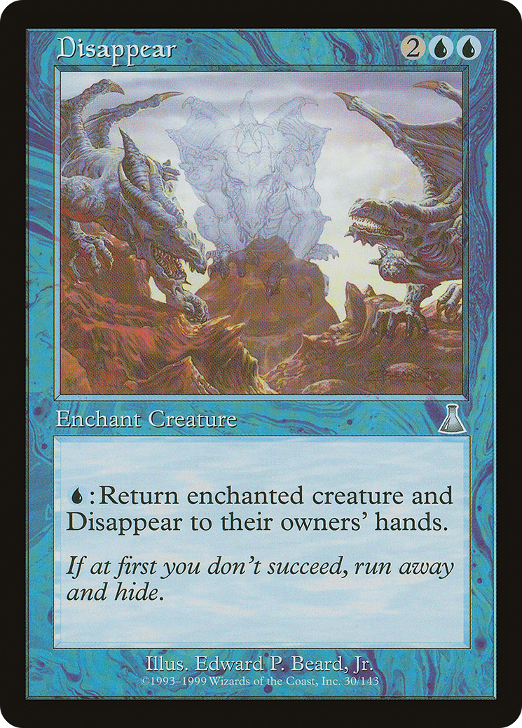 Disappear (UDS-030) [Urza's Destiny] MTG Single Wizards of the Coast