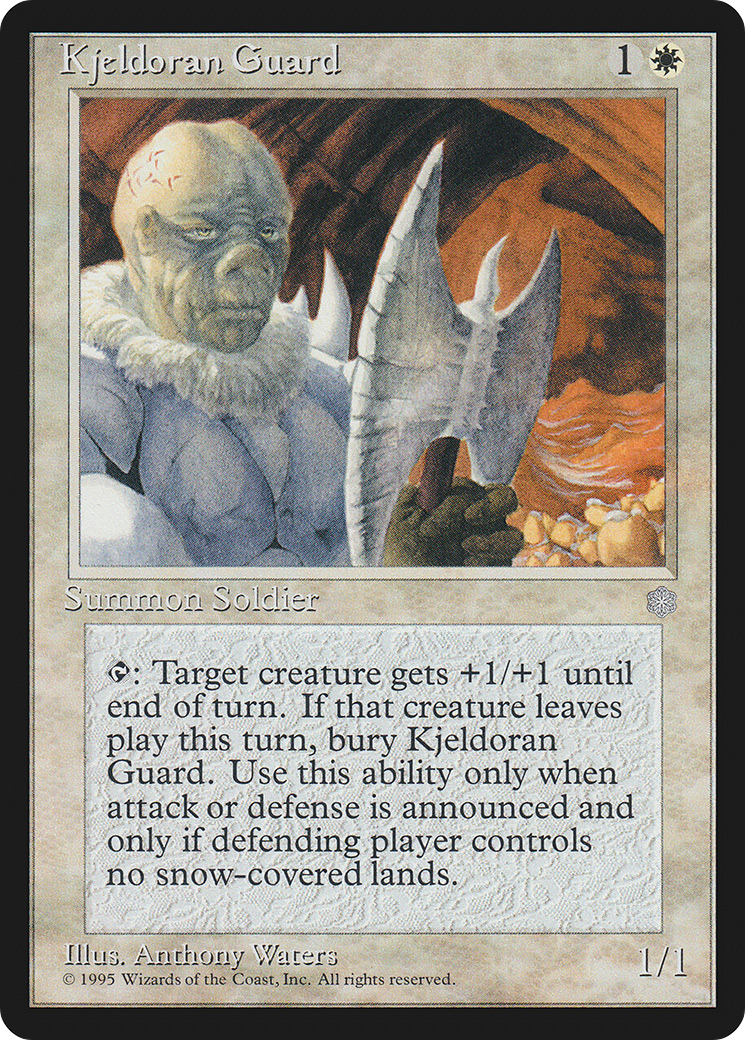 Kjeldoran Guard (ICE-035) [Ice Age] MTG Single Wizards of the Coast