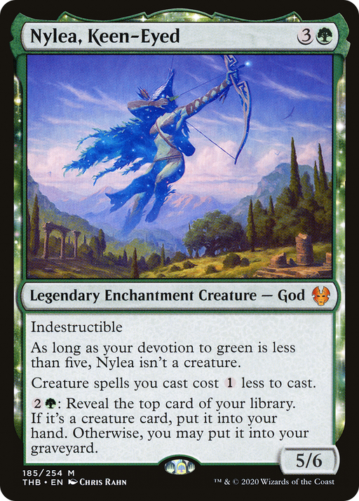 Nylea, Keen-Eyed (THB-185) [Theros Beyond Death] MTG Single Wizards of the Coast